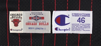 1995-1996 Michael Jordan Chicago Bulls Alternate Jersey (MEARS A5)