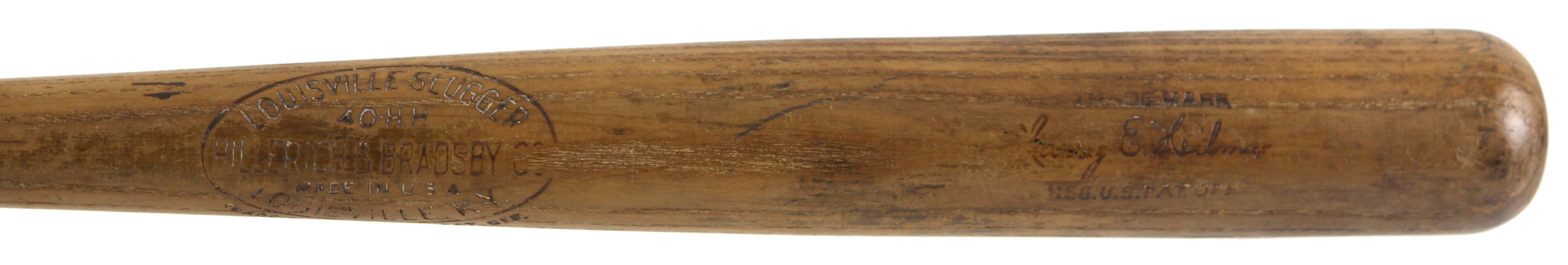 1921-31 Harry Heilmann Detroit Tigers H&B Louiville Slugger 40HH Store Model Bat