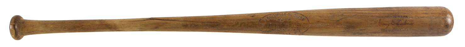 1921-31 Harry Heilmann Detroit Tigers H&B Louiville Slugger 40HH Store Model Bat