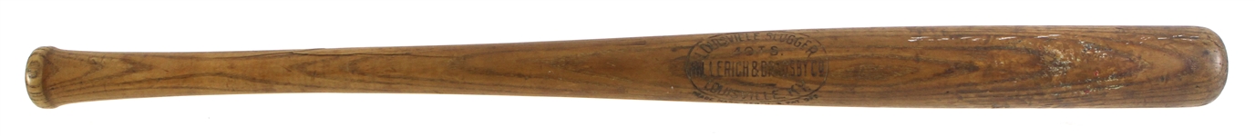 1921-28 Tris Speaker Cleveland Indians H&B Louisville Slugger 40TS Store Model Decal Bat