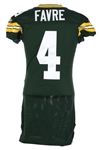 2011 Brett Favre Green Bay Packers Post Career Home Jersey