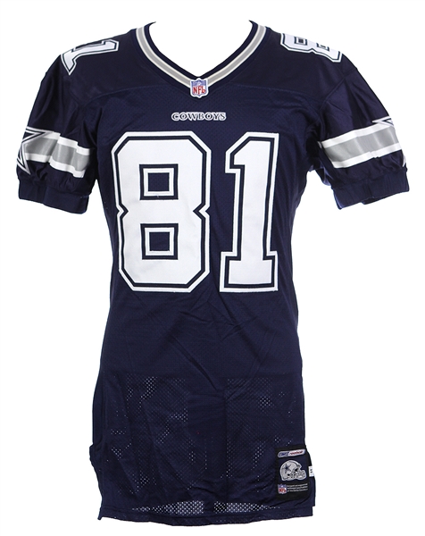 2001 Raghib "Rocket" Ismail Dallas Cowboys Game Worn Road Jersey (MEARS LOA/Team COA)
