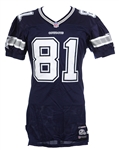 2001 Raghib "Rocket" Ismail Dallas Cowboys Game Worn Road Jersey (MEARS LOA/Team COA)