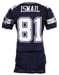 2001 Raghib Rocket Ismail Dallas Cowboys Game Worn Road Jersey (MEARS LOA/Team COA)