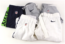2012-15 Seattle Seahawks Uniform Pants Collection - Lot of 5 (MEARS LOA)