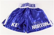 1990s Ken "Jawbreaker" Norton World Heavyweight Champion Signed Trunks (JSA)