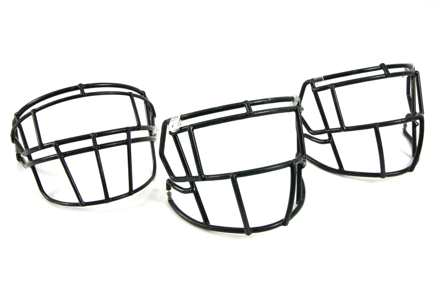 1990s Green Bay Packers Facemasks - Lot of 3 (MEARS LOA)