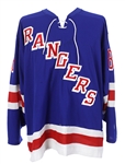 2001-04 Eric Lindros New York Rangers Jersey