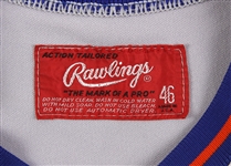 1981 Willie Mays New York Mets Post Career Road Jersey (MEARS LOA)