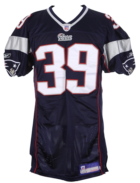 2006 Laurence Maroney New England Patriots Game Worn Home Jersey (MEARS LOA)