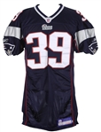 2006 Laurence Maroney New England Patriots Game Worn Home Jersey (MEARS LOA)