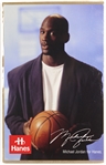 1990s Michael Jordan Chicago Bulls 11" x 17" Hanes Advertisement