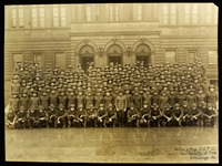 1920's-30's Military & Baseball Oversize Original Photo Collection - Lot of 3