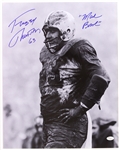2000s Fuzzy Thurston Green Bay Packers Signed & Inscribed 16" x 20" Mud Bowl Photo *JSA*