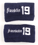 1990s Tony Gwynn San Diego Padres Game Worn Wristbands (MEARS LOA)