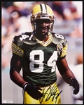 1990s Sterling Sharpe Green Bay Packers Autographed 8x10 Color Photo (JSA)