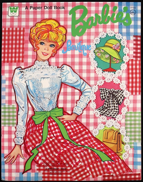 1973 Barbies Boutique Whitman Paper Doll Book