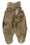 1920s Goldsmith Game Worn Football Pants w/ Waist, Thigh & Knee  Pads (MEARS LOA)