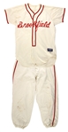 1900's-40's Game Worn/Used Baseball Apparel/Equipment - Lot of 13 w/ Jerseys, Pants, Cap & Catcher's Mitt (MEARS LOA)