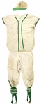 1900's-40's Game Worn/Used Baseball Apparel/Equipment - Lot of 13 w/ Jerseys, Pants, Cap & Catcher's Mitt (MEARS LOA)