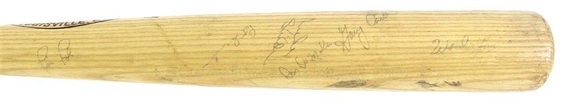 1974-75 Tim Foli Montreal Expos Multi Signed H&B Louisville Slugger Professional Model Game Used Bat w/ 8 Signatures Including Duke Snider, Rookie Era Gary Carter & More (MEARS LOA/JSA)