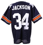 1982-1985 Bo Jackson Auburn Signed Custom Jersey (Bo Jackson Hologram) 