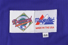 1997-98 Octavio Dotel New York Mets Signed Spring Training Batting Practice Jersey (MEARS LOA/JSA)
