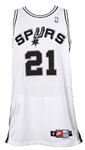 1999-2000 Tim Duncan San Antonio Spurs Home Jersey (MEARS LOA)