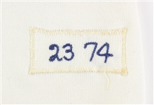 1974 Eduardo Rodriguez Milwaukee Brewers Game Worn Home Jersey (MEARS LOA)