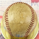 1970's-90's Baseball Football Basketball Racing Harley Davidson Memorabilia Collection - Lot of 13 w/ Signed Balls, 1975 County Stadium All Star Game Program/Stub & More (JSA)