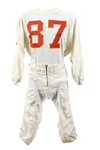 1967-68 Aaron Brown Kansas City Chiefs Game Worn Road Jersey w/ Uniform Pants & Padded Pants (MEARS A9)