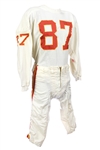 1967-68 Aaron Brown Kansas City Chiefs Game Worn Road Jersey w/ Uniform Pants & Padded Pants (MEARS A9)