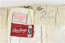 1967-68 Aaron Brown Kansas City Chiefs Game Worn Road Jersey w/ Uniform Pants & Padded Pants (MEARS A9)