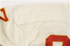 1967-68 Aaron Brown Kansas City Chiefs Game Worn Road Jersey w/ Uniform Pants & Padded Pants (MEARS A9)