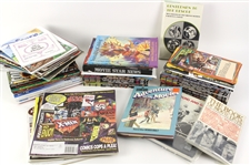 1930's-2000's Hollywood & Entertainment Memorabilia Collection - Lot of 700+ w/ Publications, Books, Records & More