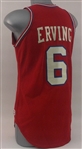 1984-1986 circa Julius Dr. J Erving Philadelphia 76ers Game Worn Road Jersey (MEARS  A10)