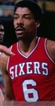 1984-1986 circa Julius Dr. J Erving Philadelphia 76ers Game Worn Road Jersey (MEARS  A10)