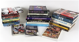 1980's-2000's Sports Books & Golf Hat Collection - Lot of 59 