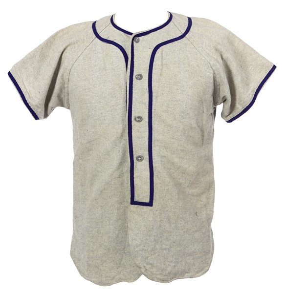 1950s-60s Wilson #5 Game Worn Baseball Jersey (MEARS LOA)