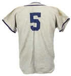 1950's-60's Wilson #5 Game Worn Baseball Jersey (MEARS LOA)