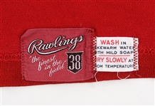 1955-57 Red #16 Game Worn Rawlings Durene Basketball Jersey (MEARS LOA)