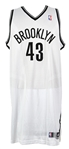 2012-13 Kris Humphries Brooklyn Nets Game Worn Home Jersey (MEARS LOA/Steiner)