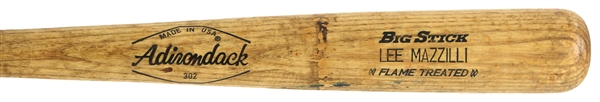 1976-79 Lee Mazzilli New York Mets Adirondack Professional Model Game Used Bat (MEARS LOA)