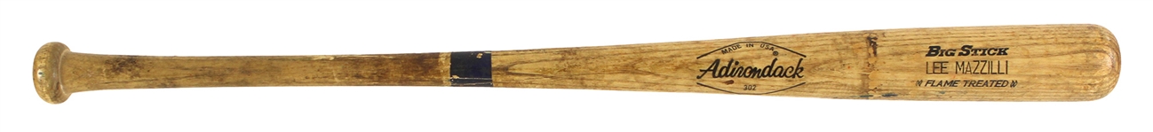 1976-79 Lee Mazzilli New York Mets Adirondack Professional Model Game Used Bat (MEARS LOA)