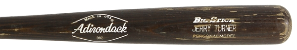 1974-79 Jerry Turner San Diego Padres Adirondack Professional Model Game Used Bat (MEARS LOA)