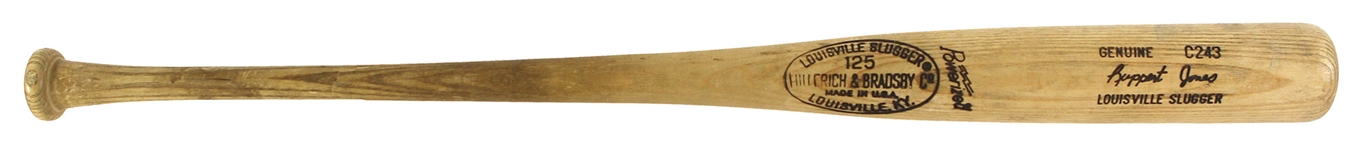1977-79 Ruppert Jones Seattle Mariners H&B Louisville Slugger Professional Model Game Used Bat (MEARS LOA)