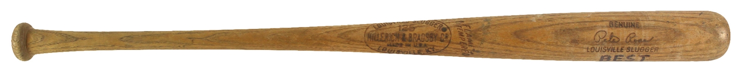 1970's Pete Rose Cincinnati Reds H&B Lousiville Slugger Store Model Bat 