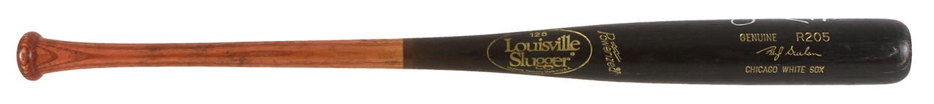 1995-97 Ray Durham Chicago White Sox Signed Louisville Slugger Professional Model Game Used Bat (MEARS LOA/JSA)
