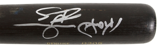 1995-97 Ray Durham Chicago White Sox Signed Louisville Slugger Professional Model Game Used Bat (MEARS LOA/JSA)