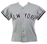 1973 Matty Alou New York Yankees Game Worn Road Jersey (MEARS A9)